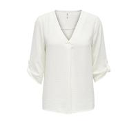 JDY Jdydivya 3/4 Top Wvn Noos, Camicia Donna, Cloud Dancer, 48