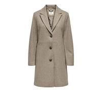 JdY Jdyecho Coat Otw Noos Cappotto Lungo, Nature/Dettagli: mélange, L Donna