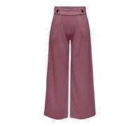 JDY Donna Pantaloni Marlene Largo Vita Elastica GEGGO Nuovi Pantaloni Culotte Flare Lunghi, Colore:Marrone-3, Taglia:XL / 30L