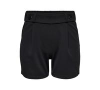 JDY Jdygeggo Shorts Jrs Noos, Pantaloncini Donna, Nero (Black/Detail:black Button), L
