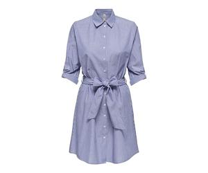 JDY Jdyhall Abito Camicia 3/4 Wvn Noos Vestito Donna