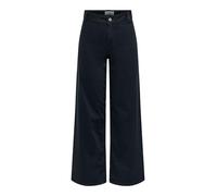 JdY Jdyiris Iris HW Wide Pant Pnt Dia, Nero, (M) W x 32L Donna