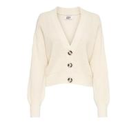 Jacqueline de Yong Cardigan Justy in maglia crema da donna