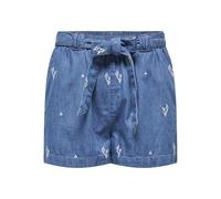 JdY Jdykai Shorts Kai HW Wvn Dia-Pantaloncini, Mix Blu Chiaro, S Donna