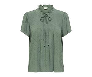 JdY Jdylima Lima Life S/S Top Wvn Noos, Laurel Wreath, 46 Donna