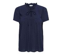 JdY Jdylima Lima Life S/S Top Wvn Noos, Nero/3, 46 Donna