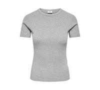 JdY Jdylucky Lucky S/S O Neck Top Jrs Dia, Chiaro Grigio Melange, XL Donna