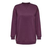 JdY Jdymesa Sweat Mesa Life L/S-Felpa Oversize Jrs Dia, Fig, XL Donna