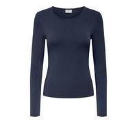 JDY Jdymila L/S O-Neck Top Jrs Noos Mila-Maglia da Donna con Scollo Rotondo, Nero (Black Iris), M
