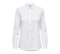 JDY Jdymio L/S Shirt Wvn Noos, Camicia Donna, Bianco (Bianco), 38