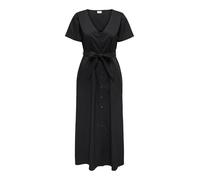 JdY Jdymio S/S Maxi Shirt Dress Wvn Dia, Nero, XL Donna