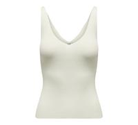 JDY Jdynanna S/L Top Knt Noos, T-shirt Donna, Bianco (Cloud Dancer/), L