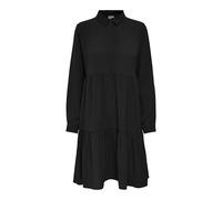 JDY Jdypiper L/S Shirt Dress Wvn Noos, Vestito casual Donna, Nero (Schwarz), 40