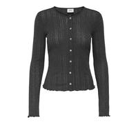 JdY Jdysalsa Salsa Life L/S New Cardigan Jrs Dia, Grigio Scuro mélange, S Donna