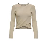 JdY Jdysansa L/S Wrap 2 in 1 Pullover Knt Maglione Lavorato a Maglia, Trench Coat, S Donna