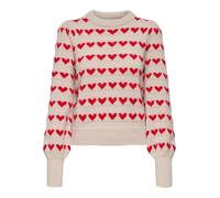 JdY Jdysigrid Life L/S On Puff Pull Knt Noos, Cemento, XL