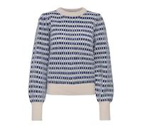 JdY Jdysigrid Sigrid Life L/S On Puff Pull Knt Noos, Cemento, L Donna