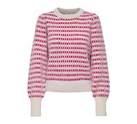 JdY Jdysigrid Sigrid Life L/S On Puff Pull Knt Noos, Cemento, S Donna