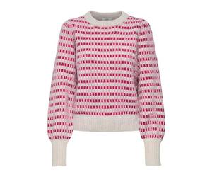 JdY Jdysigrid Sigrid Life L/S On Puff Pull Knt Noos, Cemento, S Donna