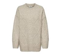 JdY Jdysilja Silja L/S Long Cable Pullov. Knt Noos, Farina d'avena, S Donna