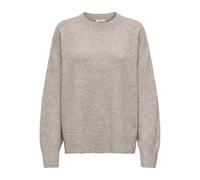 JDY Jdysonja O-Neck - Pullover Sonja L/S con Collo Rotondo, Knt, fossile, M da Donna, fossile, M