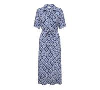JDY Abito camicia 'JDYStarr' blu scuro / bianco, Taglia 36