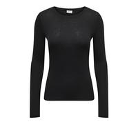 JdY JDYSUMA Wool L/S O Neck Top Jrs Noos Vestaglia, Black, L Donna