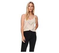 JDY Top in maglia 'Sun' beige, Taglia L