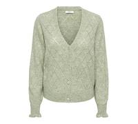 Jdy Letty L/S V-Neck Struc Cardi Knt Noos, Erba Marina, M
