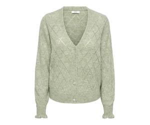 Jdy Letty L/S V-Neck Struc Cardi Knt Noos, Erba Marina, S