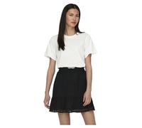 JDY - T-shirt squadrata bianca-Bianco XL