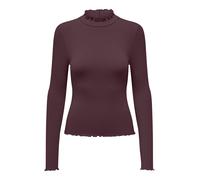 JDY Maglietta 'JDYFRANSISKA' borgogna Donna JDY L borgogna