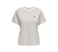 JDY Maglietta 'JDYPISA' rosso / nero / bianco Donna JDY S rosso / nero / bianco