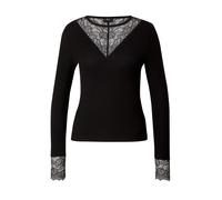 JACQUELINE de YONG Jdyroxy L/S Lace Top Jrs Noos, Nero, S Donna