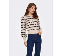 JDY - Maglione color cemento-Grigio XL