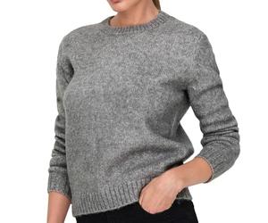 JDY Maglione Grigio Chiaro Donna Silja, grigio, XS
