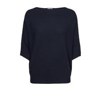 JDY Maglione Donna Maglia Sottile Maglione Batwing Maglia a Maglia JDYNEW Behave Batwing Sweater., Colore:Blu Scuro, Taglia:S