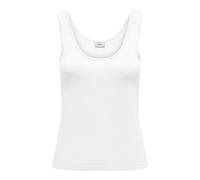 JdY Mila-Canottiera S/L Canotta, Bianco, S Donna