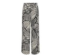 JDY Pantalone Fluido Beige/Nero Donna Ebbie, beige, XXS