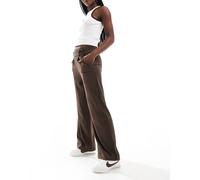 JDY Jdygeggo New Long Pant Jrs Noos, Pantaloni Donna, Marrone (Chocolate Brown 991), L