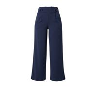JDY Pantaloni con pieghe 'Geggo' blu scuro, Taglia 42