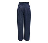 JDY Pantaloni con pieghe 'JDYBirdie Geggo' blu scuro Donna JDY 34x32 blu scuro