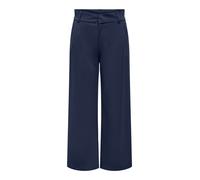 JDY Pantaloni con pieghe 'JDYGeggo' blu scuro Donna JDY 36x32