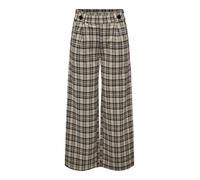 JDY Pantaloni con pieghe 'JDYGeggo Mia' greige / nero Donna JDY 34x32 greige / nero