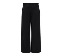JDY - Pantaloni sartoriali a fondo ampio neri-Nero S