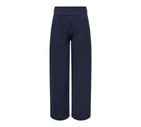 JdY Louisville Catia Wide Pant Jrs Noos Pantaloni in Tessuto, Iris Nero, XS x 30L Donna