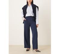 JDY - Pantaloni dad fit blu navy a fondo ampio con bottone 2XL L32