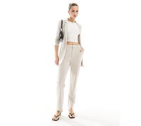JDY - Pantaloni dritti color pietra-Neutro 2XL L32