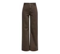 JDY Pantaloni 'JDYIRIS' marrone Donna - Abbigliamento - Taglie comode - Pantaloni JDY 34