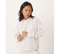 JDY Petite - Felpa con cappuccio in jersey grigio chiaro in coordinato-Neutro M